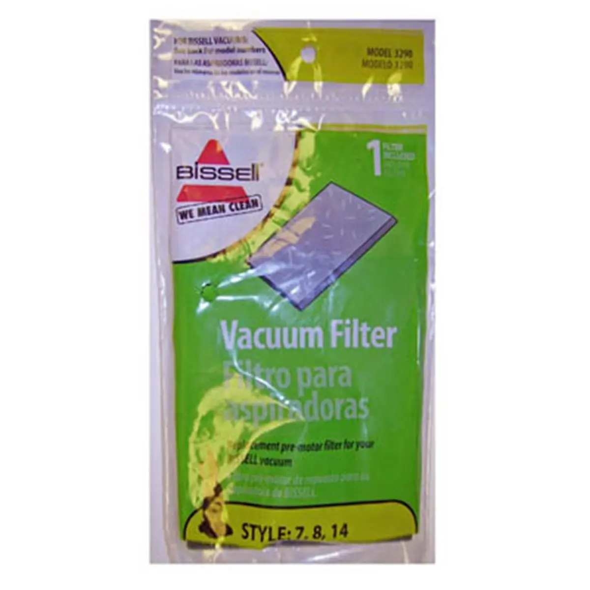 BISSELL Cleanview Deluxe Vacuum Replacement HEPA Filter, Household Vacuum Cleaner Part, Efficiently Compatible with Model 1008