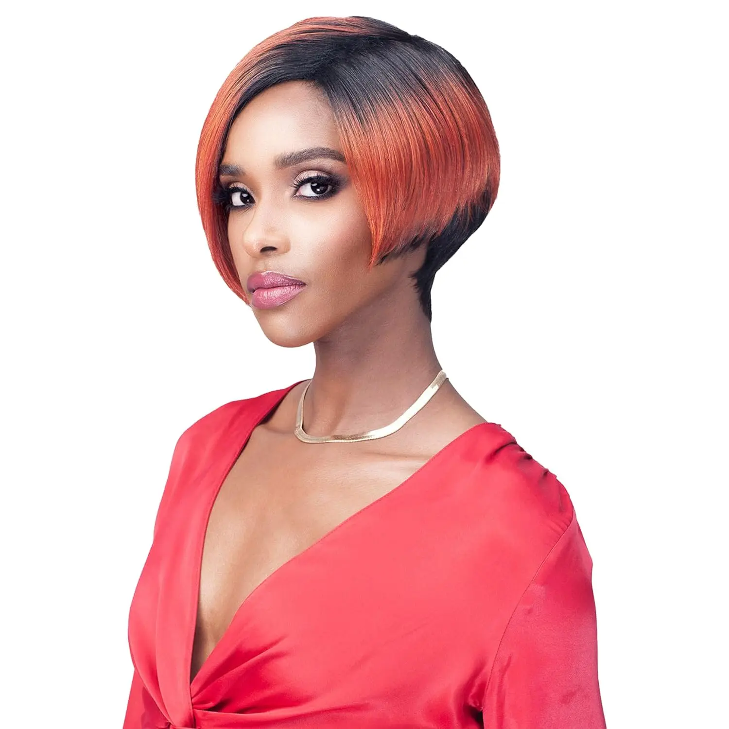Bobbi Boss Premium Full Wig M1050 SCARLETT (SUNSET RED)