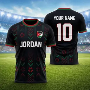 Custom Jordan Soccer Jersey, Personalized Jordan Football Shirt, Custom Name Number Shirt, 2026 Soccer Fan Gift