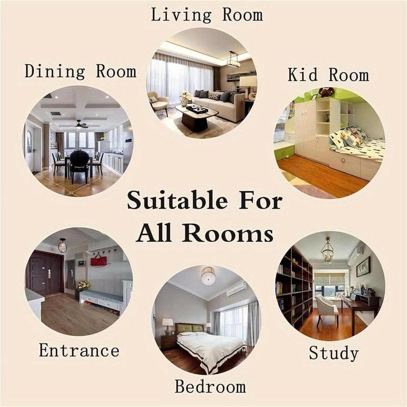 1pc Large Luxury Mat with Non-Slip Backing Machine Washable Large Area Mat for Living Room Bedroom Hallway Suitable for Large Spaces & High-Traffic Areas Big Mat for Living Room Circular Floor Mat Living Room Mat