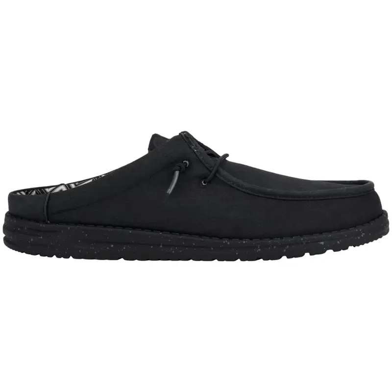 HEYDUDE Wally Slip Stretch Canvas – Mens Comfortable Slip on Shoe