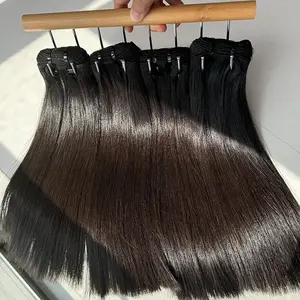 Raw Vietnamese Human Hair Bundles DEAL! - Natural Straight Hair Extensions for Styling 100% Unprocessed Premium Quality Silky Texture