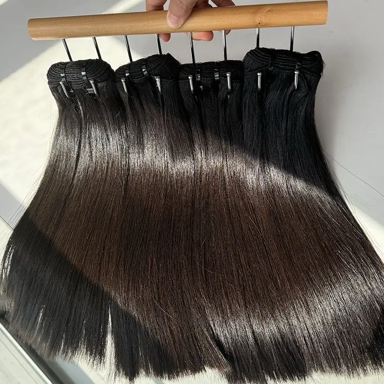 Raw Vietnamese Human Hair Bundles DEAL! - Natural Straight Hair Extensions for Styling 100% Unprocessed Premium Quality Silky Texture Virgin