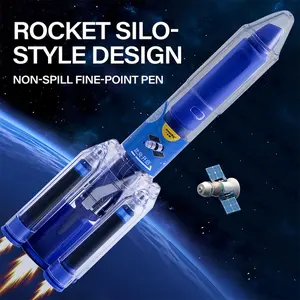 Set 2 simple posture fountain pens with starry sky pattern, blue theme, comes with 4 ink cartridges, replaceable ink cartridges, minimalist style, smooth continuous ink flow, quick drying, DIY study office writing, large capacity fountain pen set