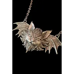 Hades The Bat Cat Necklace