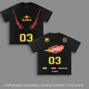 Red Bull B&G Washed Tshirt Biker Vintage Racing Streetwear, Motorcycle Graphic Hoodie Unisex, Designed for Motor Fans, Sportbike Culture, Speed Lovers & Urban Motorbike Style