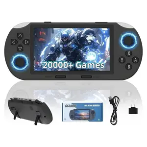 Portable Handheld Game Console Sf3000, 64GB, Dual Joystick Design, Ergonomic, 3000mah Battery, Retro Style, Ideal Gift for Gamers