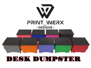 Desk Dumpster for desk orginization. Desk Dumpster for desk orginization.