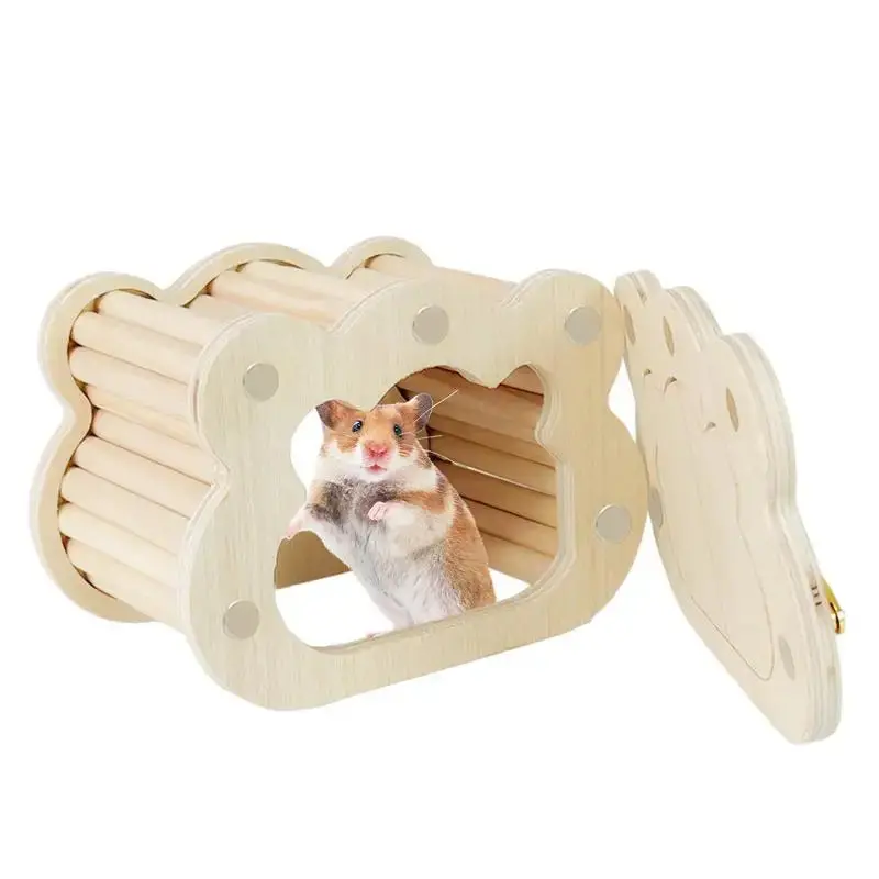 Tiny Hamster Wooden House