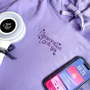 TWICE MOONLIGHT SUNRISE Embroidered Hoodie Sweatshirt