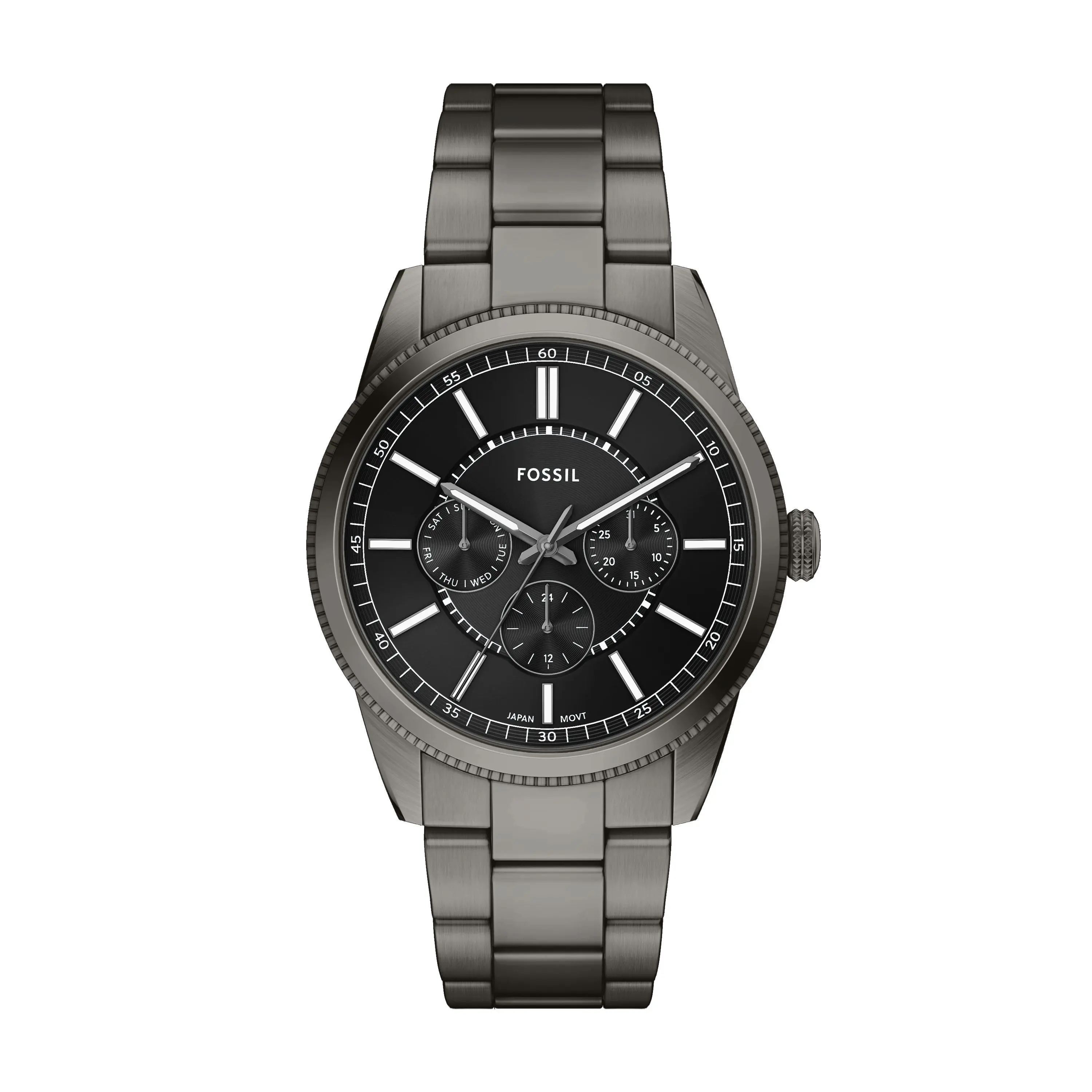 Fossil Men's Pearson Multifunction Gunmetal Stainless Steel Watch Fossil Men's Pearson Multifunction Gunmetal Stainless Steel Watch