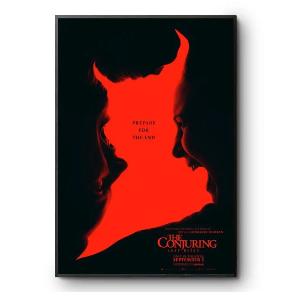 The Conjuring Last Rites Poster 2025 Horror Movie Print Wall Décor