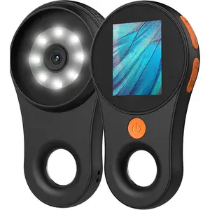 Digital Microscope Handheld 2.0 inch IPS Color Screen,Portable Digital Magnifying Glass 500x,Marco Microscope for ,Built-in 8LED Lights,USB Compatible with PC Windows,  OS