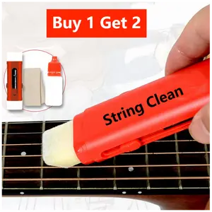 Guitar String cleaner Pen + Oil +Cloth Fret care string conditioner Anti Rust Oil Eraser for Guitar ukulele bass Banjo musical instrument