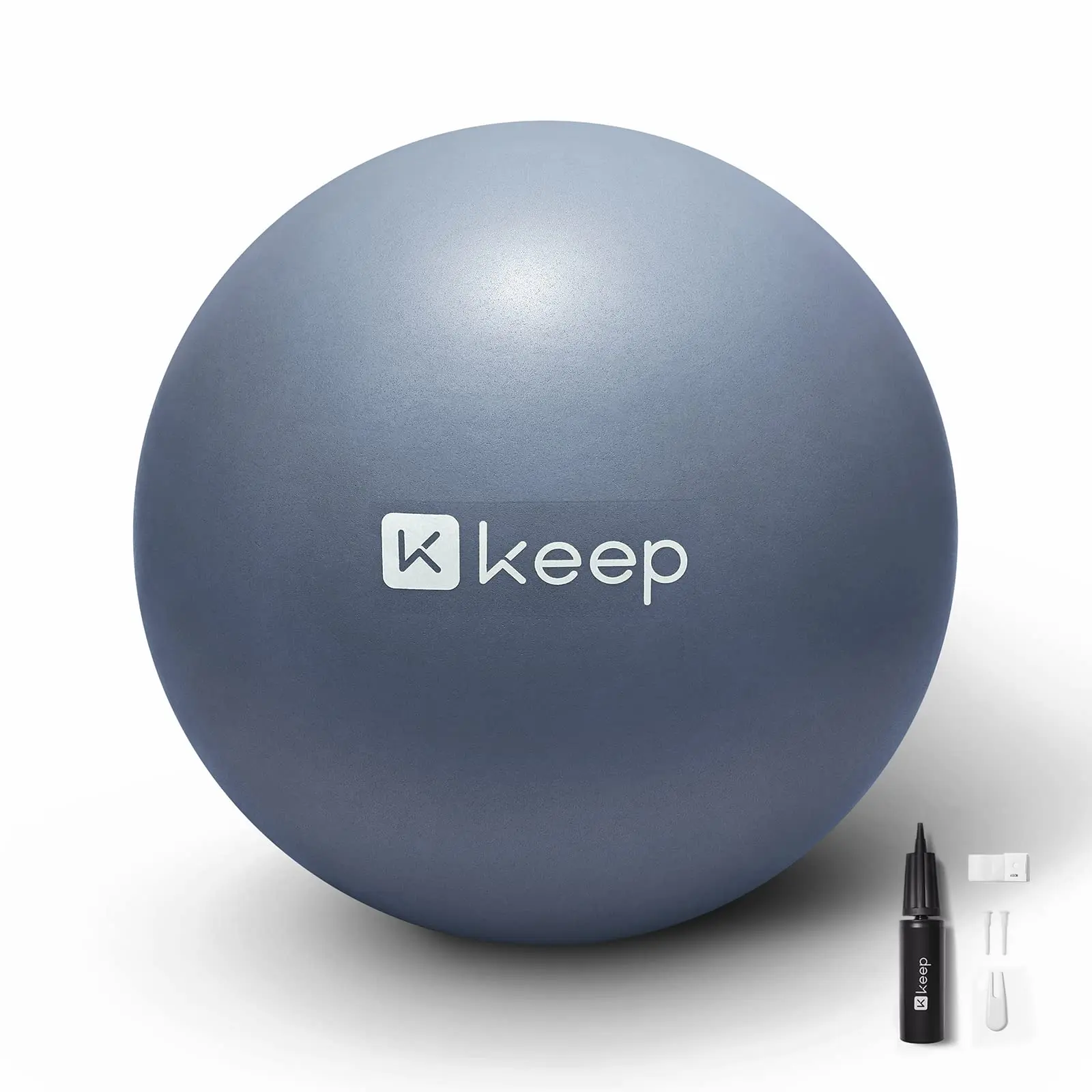 KEEP 10'' Exercise Ball Anti-Burst - Thickened Yoga Ball Pilates Ball for Physical Therapy, Fitness Ball for Workout, Core Strength and Physical Therapy