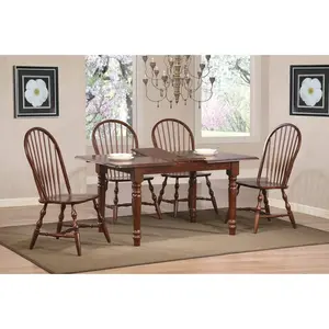 Sunset Trading Andrews 5 Piece 60" Rectangular Extendable Dining Set