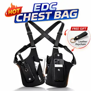 Men’s Tactical Chest Bag – Lightweight Crossbody Vest Pack for Outdoor & Everyday Use