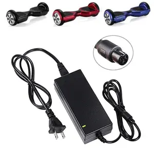 42V 2A Electric Scooter Charger, 3-Prong Inline Connector Fast Safe Power Adapter for Razor Pocket Mod, Dirt Quad & Sports Mod | LED Indicator