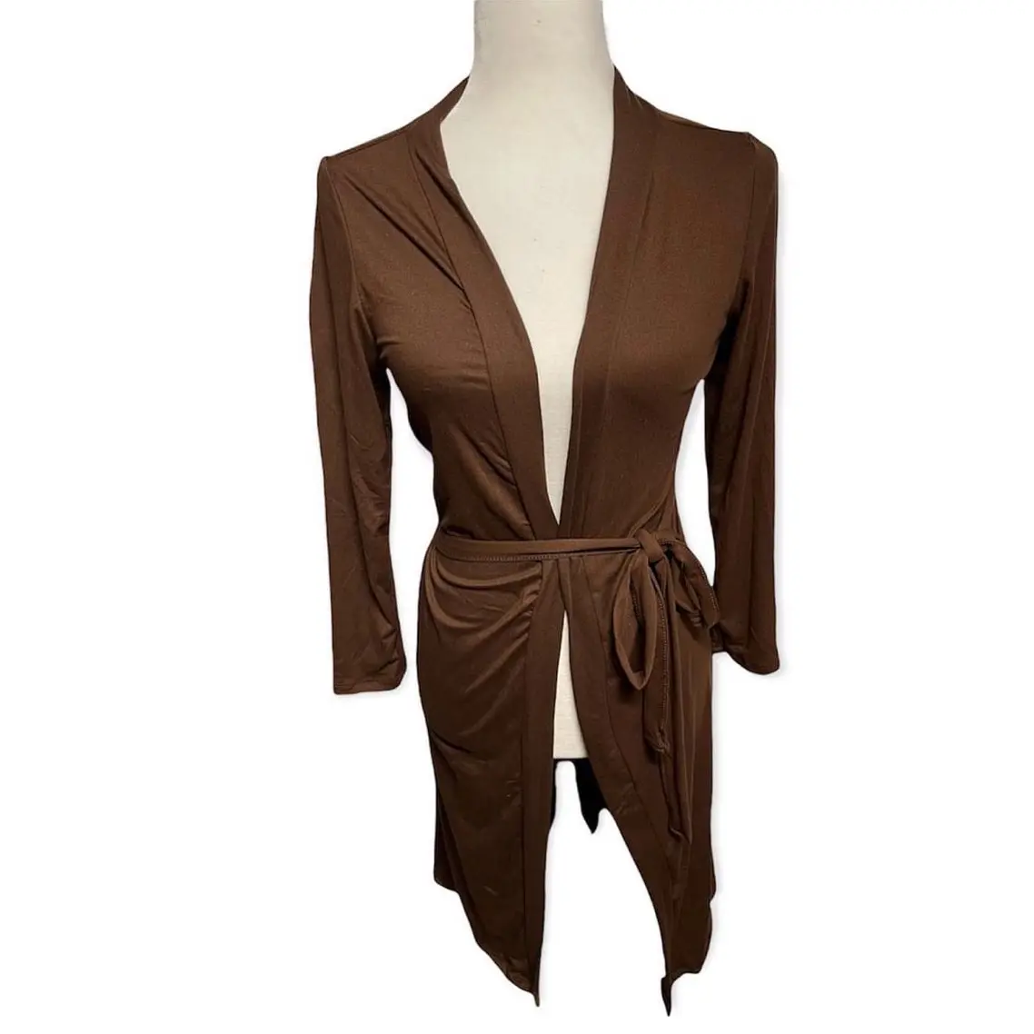 Brown Soft Cardigan