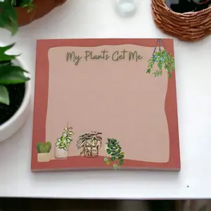My Plants Get Me Hoyas Sticky Note 3x3