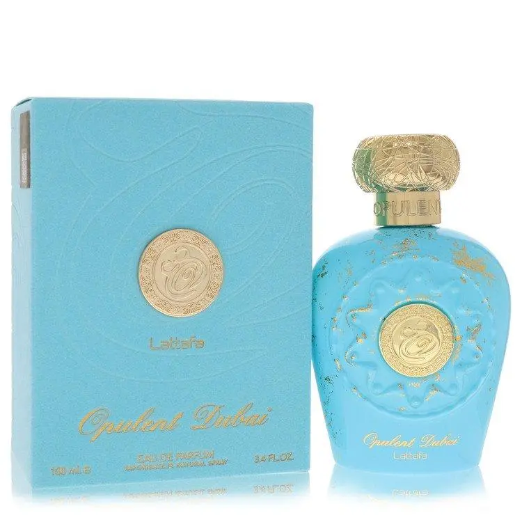 Lattafa Opulent Dubai Eau De Parfum Unisex — Mango, Grapefruit, Lemon, 3.4 oz (100 ml) | ginger, mango perfume, jasmine, grapefruit perfume, cedarwood, mango grapefruit, grapefruit lemon, lemon ginger, lemon perfume, mango fragrance, ginger perfume, fresh