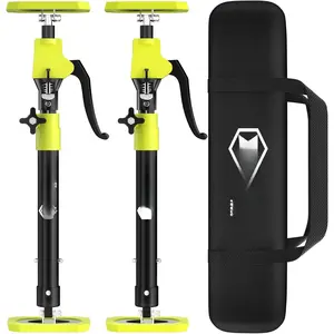 Cabinet Jacks for Installing Cabinets, Heavy Duty Third Hand Tool Adjustable Support Pole & Drywall Lifts from 15.7 in to 23.6 in, 2 count