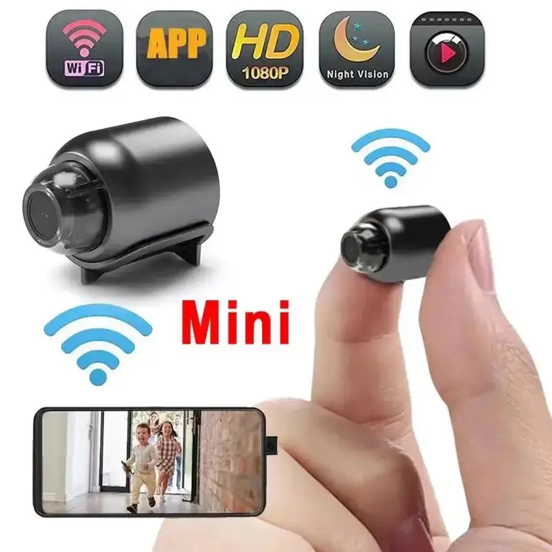 Indoor Security Camera Wireless Anti-theft Video Recording APP 720P Support Memory Card IP Camera USB Voice X5 Camera