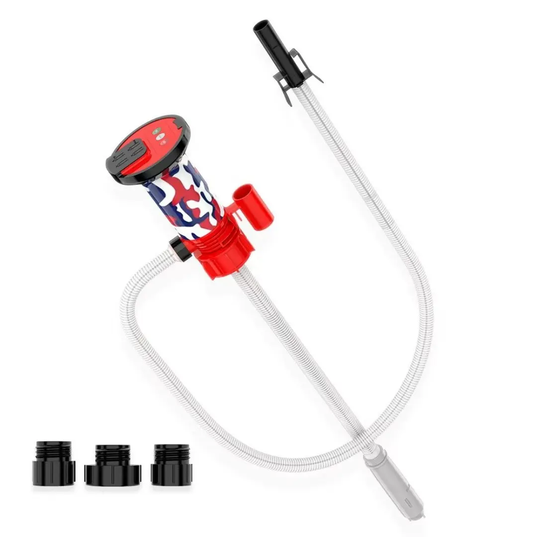 Portable Gas Can Pump – Fuel/Gasoline Transfer Pump battery powered, Cordless Fuel Pump, 2.4GPM Gas Pump for Gas Can, Electric Hand Gas Siphon Pump for Gasoline, Gas Pump Transfer & Liquid Transfer Pump, Fuel Transfer Pumps