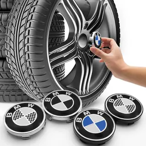 BMW 4pcs/1set 60mm Tampa Central Hub Cap Wheel Accessories Suitable for E39 E46 E60 E90 E53 F10 F01 F11 F20 F25 F30 X1 X3 X5 X6