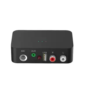 Bluetooth 5.3 Audio Receiver | Turn Any Speaker Wireless |  AUX 3.5mm & RCA Compatible | Hands-Free Calling Cable Home Stereo Systems