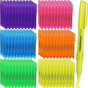 150 count Highlighter Bulk Pack Assorted Colors Highlighter Markers Chisel Tip Fluorescent Pens for Office Classroom  to School Supplies