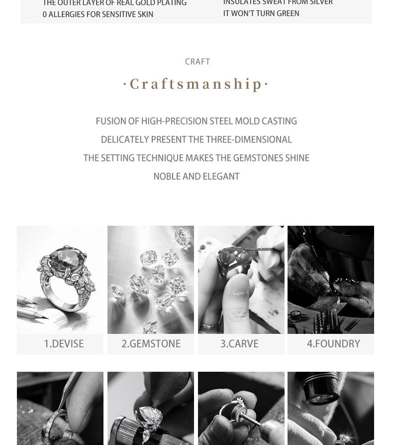 [Venus Jewelry] Lab Created Gemstone Silver 925 Rectangular chamfered personality simple ring