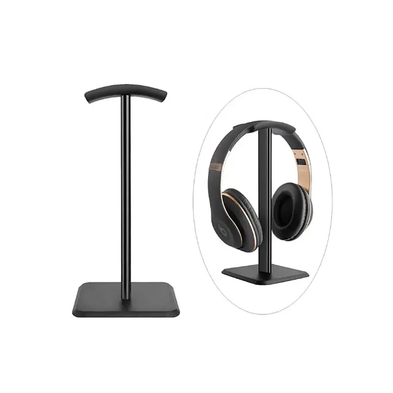 Detachable Gaming Headset Stand, Headphone Display Holder for Gaming Desk, Desktop Rack for Headset, Headphone Storage Accessories, Gaming Room Suppli