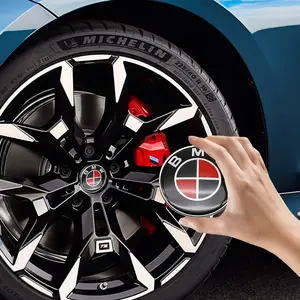 Car Wheel HUB Center Cap Tire HUB Wheel Covers Compatible Car Accessories Suitable for Bmw, Durable Replacement Part for Vehicle Maintenance