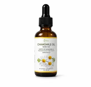 Chamomile Oil (Chamomile Infused Oil) – Natural Botanical Skin & Massage Oil – 2 oz