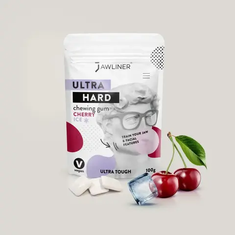 JAWLINER® Facial Fitness Chewing Gum | Cherry Ice