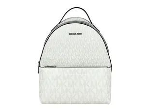 Pre-owned MICHAEL KORS Pvc Backpacks Sheila Medium Backpack Women's Bookbag
