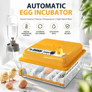 Chalixion 16 Egg Automatic Turning Incubator, Breeders Efficient Poultry Egg Incubation, chick eggs Mechanism Humidity Control