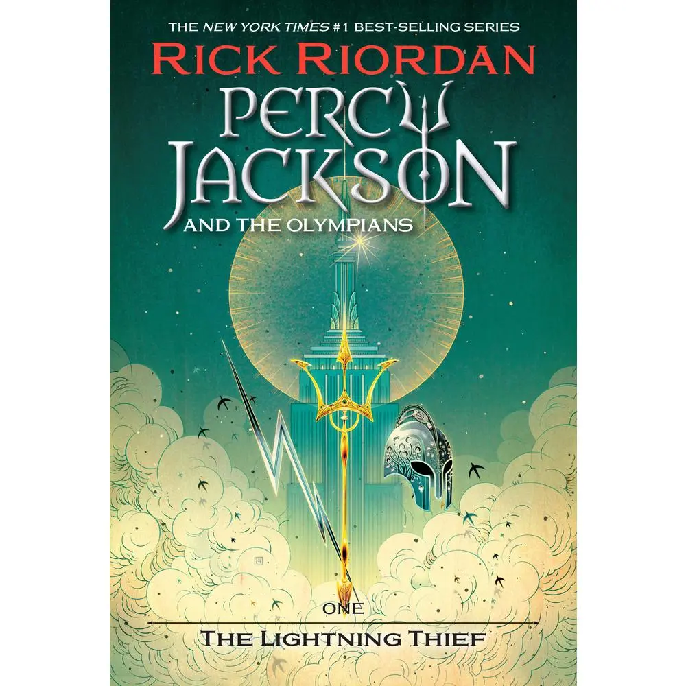 USED Book - Percy Jackson and the Olympians, Book One: The Lightning Thief by Riordan, Rick (Paperback) - english