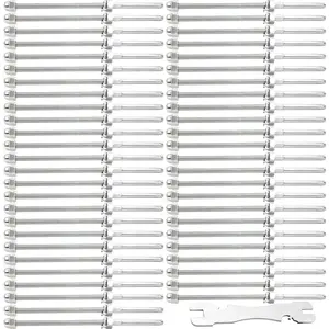1/8 T316 Stainless Steel  Railing Hardware, Railing System Kit,Stair Deck Railing System,6" Long Swage Stud Tensioner 50 count,for 4x4 2x2  & Metal Posts  Railing System