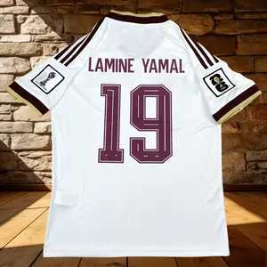 2026 New National Team Away Jersey No. 19 Lamine Yamal Collector's Edition Short-Sleeve Soccer Jersey
