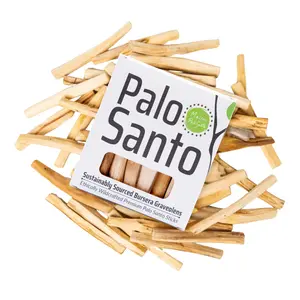 Maison Palo Santo Eco-Luxe Smudge Sticks - Ethically Wildcrafted Premium Palo Santo Sticks for Energy Cleansing & Meditation - 100% Recycled Packaging - Supports Sustainable Practices