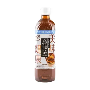 Suntory Japan Unsweetened Oolong Tea 600ml - Refreshing & Smooth Taste, Authentic Japanese Brew