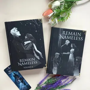 Remain Nameless Book Bind Vol 1 & 2 Hardcover| Dramione Fanfiction| Draco Malfoy Slow Burn Romance