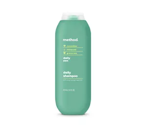 Method Everyday Shampoo, Daily Zen with Cucumber, Green Tea, and Seaweed Scent Notes, Paraben and Sulfate Free, 14 oz (Pack of 1)