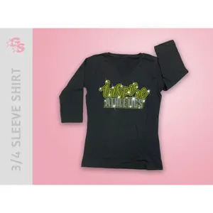 Inspire Athletics 3/4 Sleeve Shirt - Bling Logo