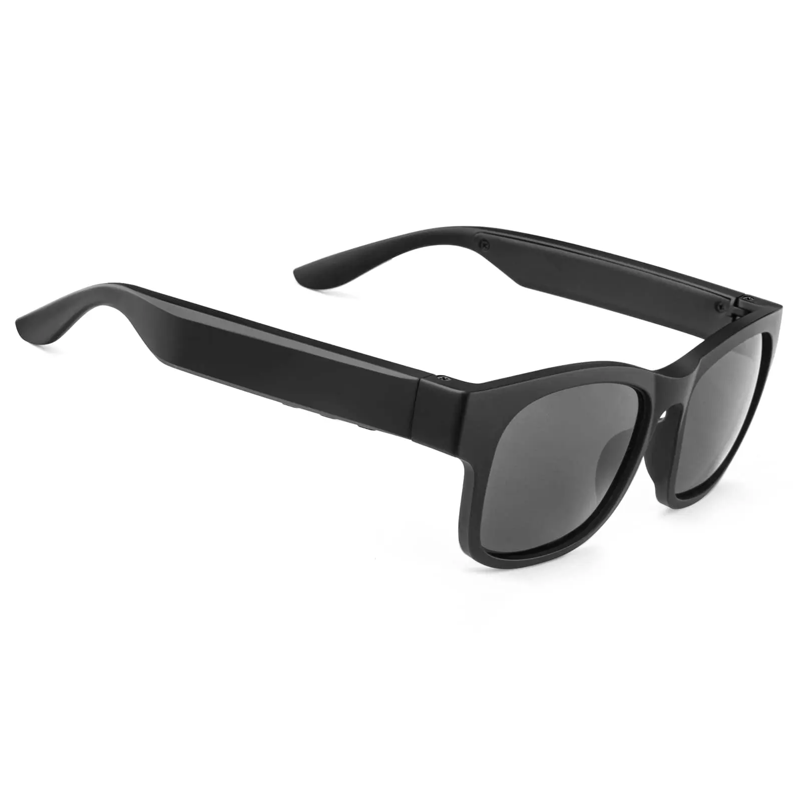 Smart Glasses Wireless Bluetooth Sunglasses Open Ear Music&Hands-Free Callingfor Men&WomenPolarized LensesIPX4 WaterproofConnect Mobile Phones and Tablets (A12Pro-black)