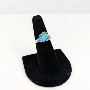 Labradorite Sterling Silver Cloud Ring #SK8906