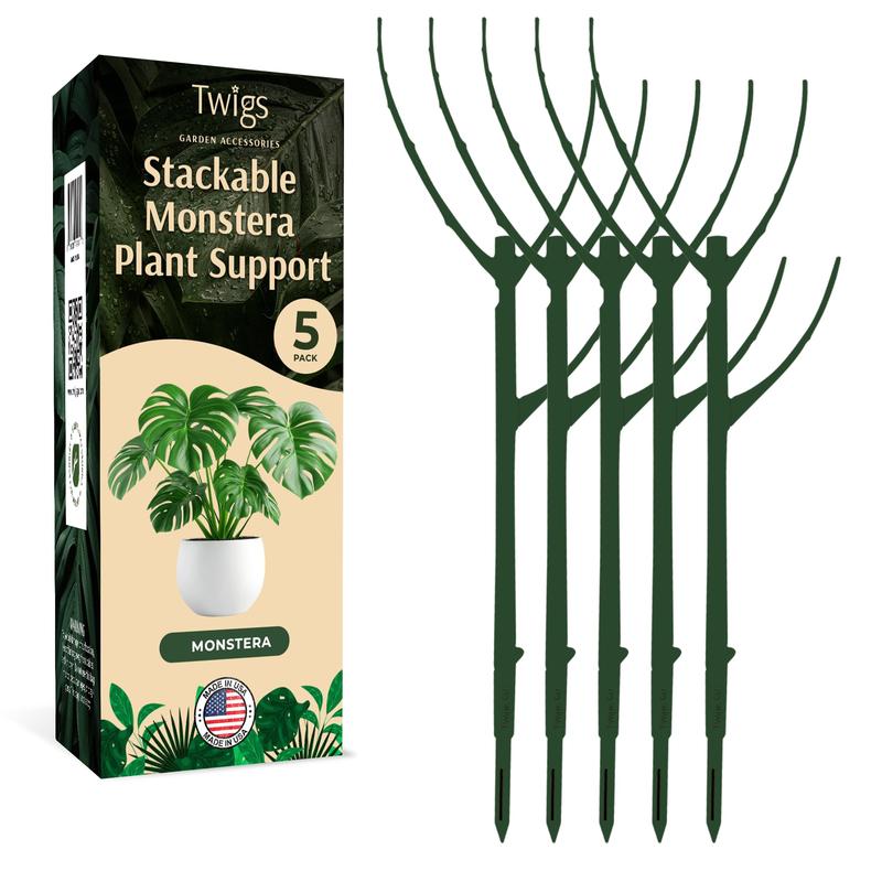Twigs Garden Accessories - Stackable Plant Support Stakes for Indoor ...