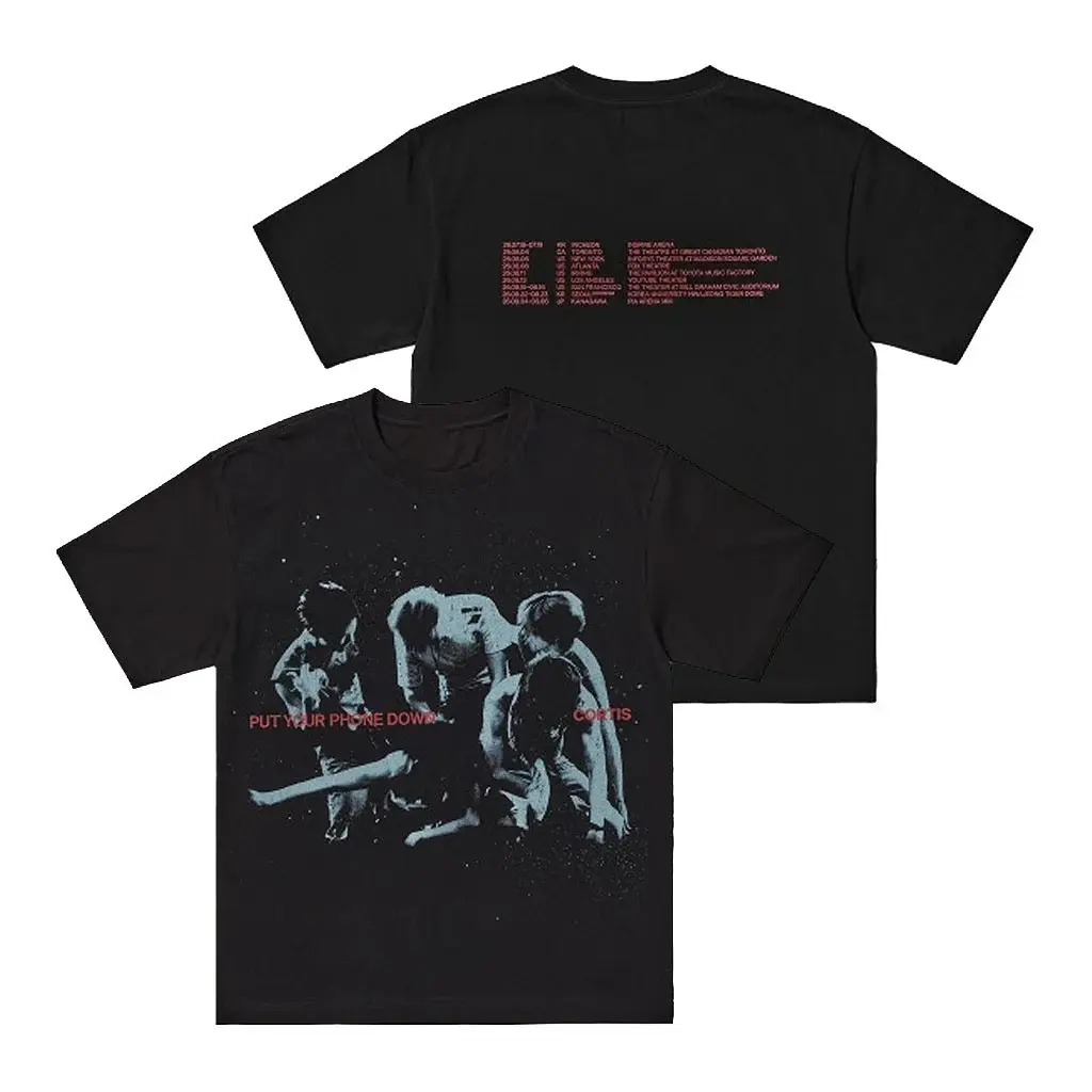 2-sided Cortis Tour Merch 2026 Routing T-Shirt Put Your Phone Down Cortis Shirt Gift For Kpop Fans HFN